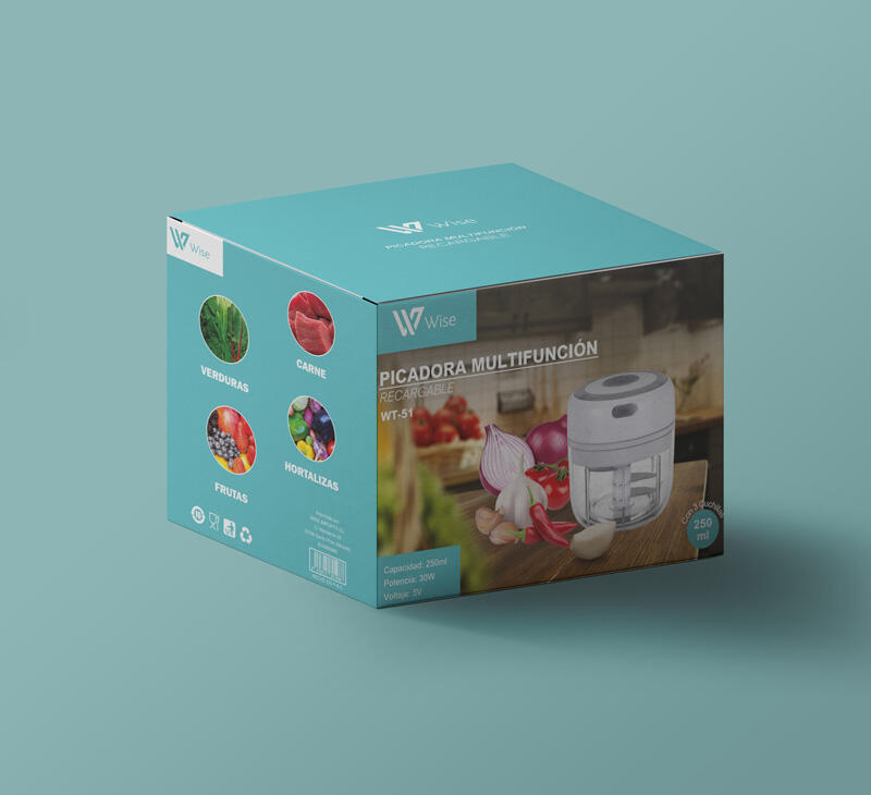 Picadora Multifunción USB 250ml WT-75 / WT-76