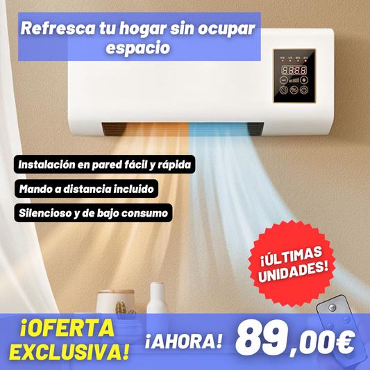ClimaWall™ – Ventila en verano y calienta en invierno, sin ocupar espacio.