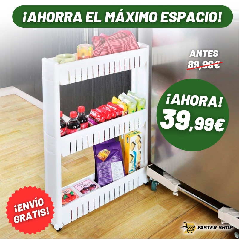 Carrito Almacenamiento Ahorra Espacio - SpaceSaver