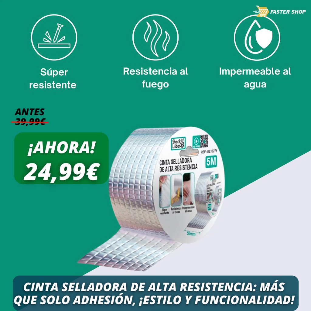 Cinta selladora de alta resistencia FortiSeal