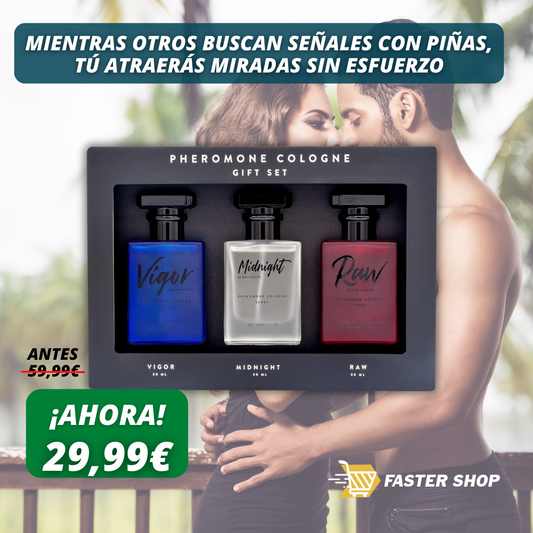 Pack Seductor - Trío de Perfumes con Feromonas