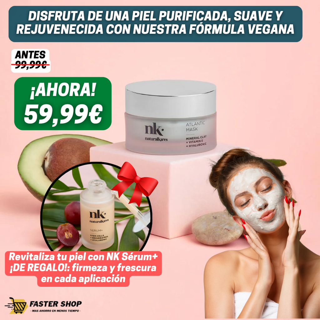 Arcilla Purificante PureSkin Detox Mask + Sérum de ¡REGALO!