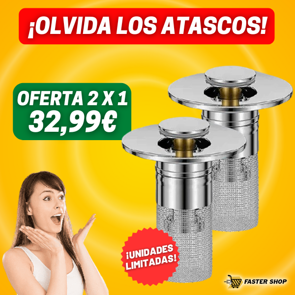 Filtro EvitaAtascos™ (Oferta 2x1)