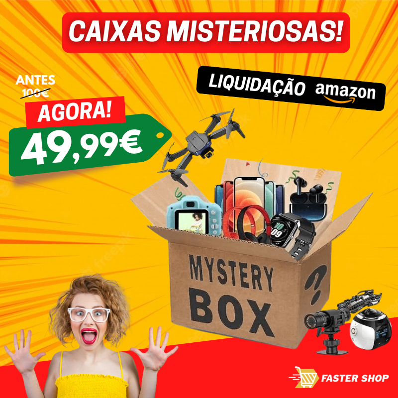 Caixas Misteriosas [Liquidação Amazon Portugal]