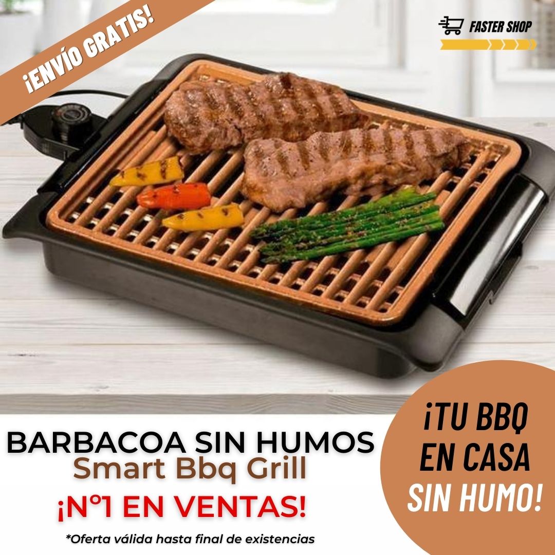 Barbacoa sin humos - Smart Bbq Grill