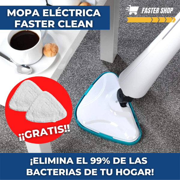 MOPA ELÉCTRICA FASTER CLEAN