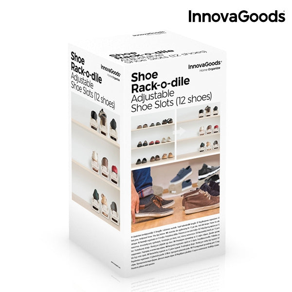 Organizador de Zapatos Regulable Sholzzer InnovaGoods 6 Unidades - Gardeneas